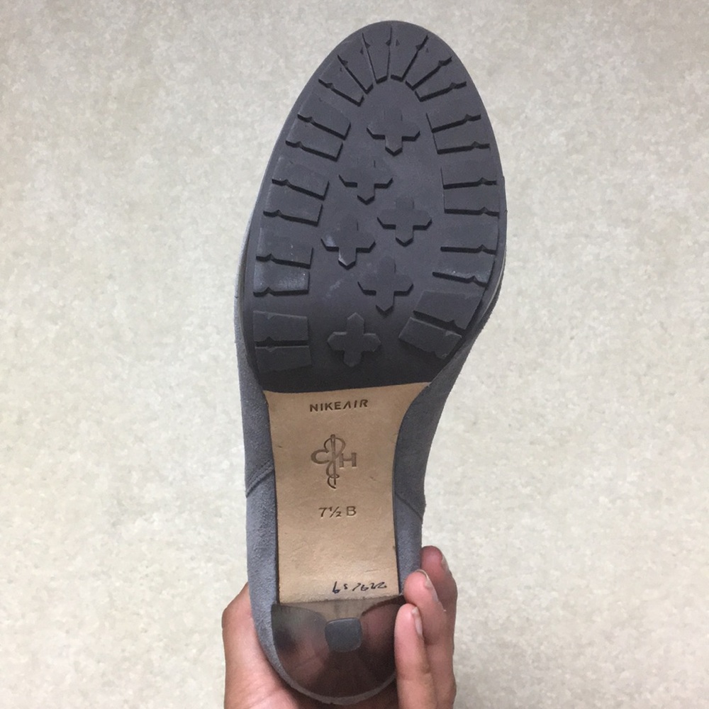 Cole Haan Nike air suede heel booties - Picture 2 of 4
